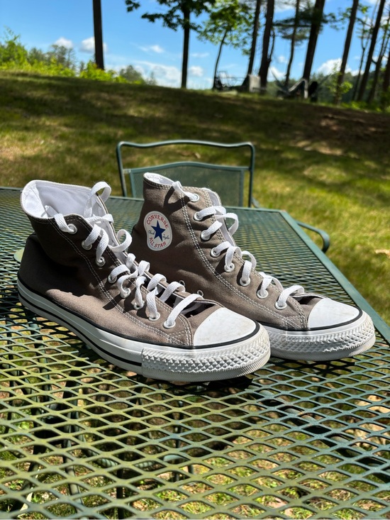 Converse All Stars Other - Converse Men’s Charcoal Gray Chuck Taylor All Star High Top Sneakers, M 11, W 13